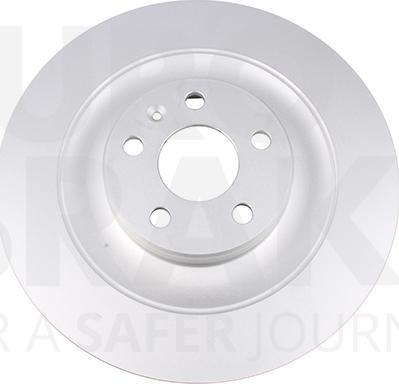 Eurobrake 5815314873 - Гальмівний диск autocars.com.ua