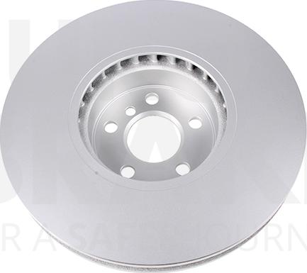 Eurobrake 58153415127 - Гальмівний диск autocars.com.ua