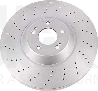 Eurobrake 58153433105 - Гальмівний диск autocars.com.ua