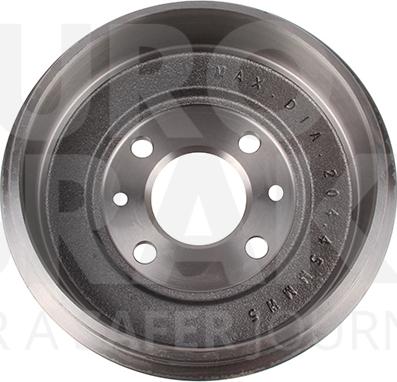 Eurobrake 5825253939 - Гальмівний барабан autocars.com.ua