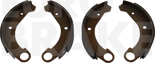 Eurobrake 58492719262 - Комплект тормозных колодок, барабанные autodnr.net