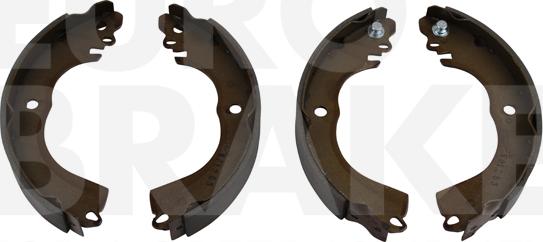 Eurobrake 58492719846 - Комплект гальм, барабанний механізм autocars.com.ua