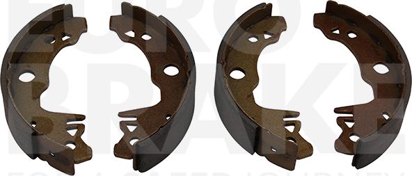 Eurobrake 58492719875 - Комплект гальм, барабанний механізм autocars.com.ua