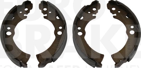 Eurobrake 58492722404 - Комплект гальм, барабанний механізм autocars.com.ua