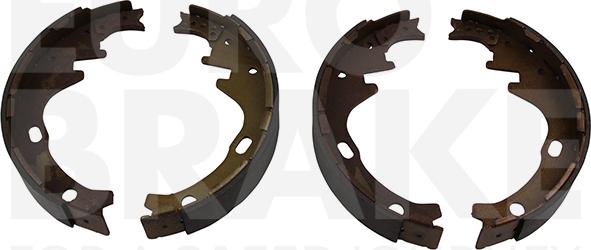 Eurobrake 58492722421 - Комплект гальм, барабанний механізм autocars.com.ua