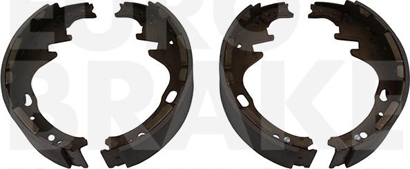 Eurobrake 58492722468 - Комплект тормозных колодок, барабанные autodnr.net