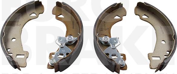 Eurobrake 58492723548 - Комплект гальм, барабанний механізм autocars.com.ua