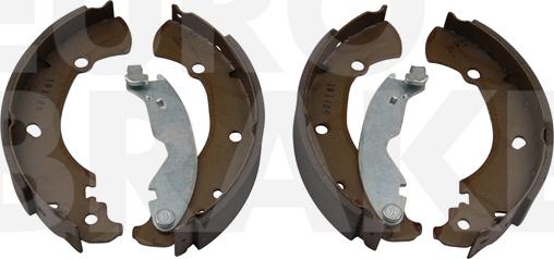 Eurobrake 58492723625 - Комплект тормозных колодок, барабанные autodnr.net