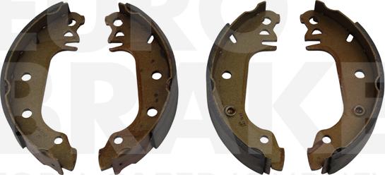 Eurobrake 58492725291 - Комплект гальм, барабанний механізм autocars.com.ua