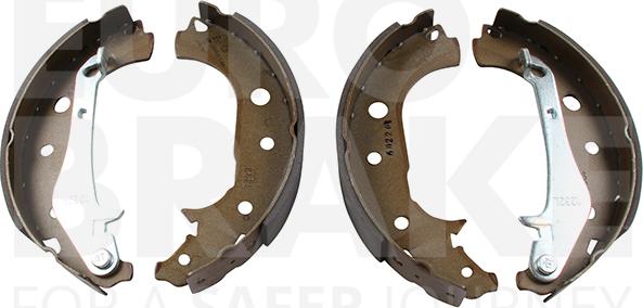 Eurobrake 58492725849 - Комплект гальм, барабанний механізм autocars.com.ua