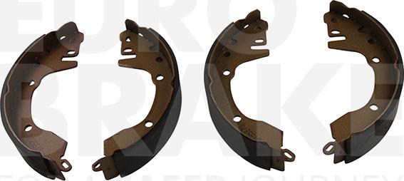 Eurobrake 58492730452 - Комплект тормозов, ручник, парковка autodnr.net