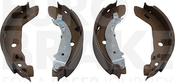 Eurobrake 58492733657 - Комплект гальм, барабанний механізм autocars.com.ua