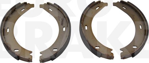 Eurobrake 58492733659 - Комплект гальм, ручник, парковка autocars.com.ua