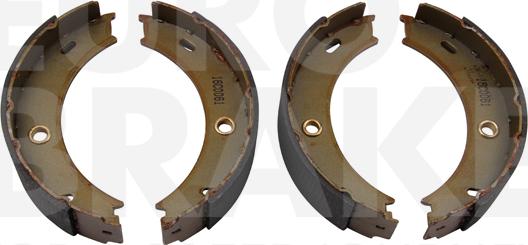 Eurobrake 58492733678 - Комплект гальм, ручник, парковка autocars.com.ua