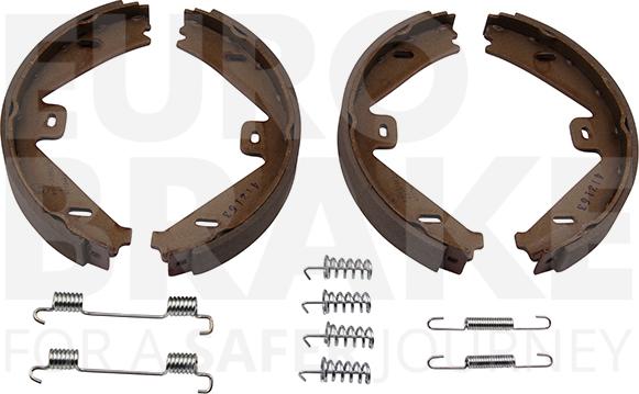 Eurobrake 58492733802 - Комплект гальм, ручник, парковка autocars.com.ua