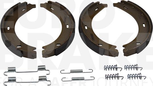 Eurobrake 58492733867 - Комплект гальм, ручник, парковка autocars.com.ua