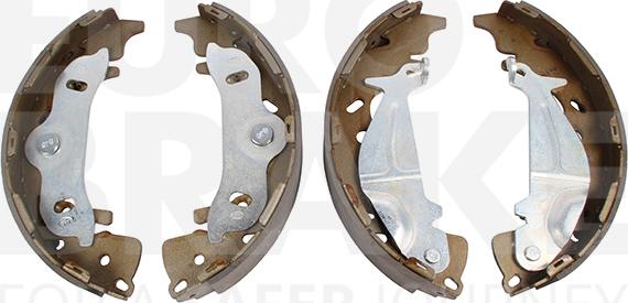 Eurobrake 58492734415 - Комплект гальм, барабанний механізм autocars.com.ua