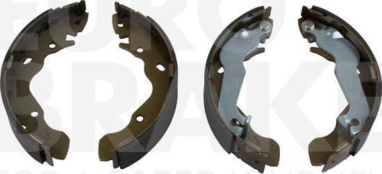 Eurobrake 58492734703 - Комплект гальм, барабанний механізм autocars.com.ua