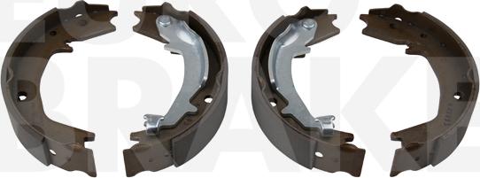 Eurobrake 58492734746 - Комплект гальм, ручник, парковка autocars.com.ua