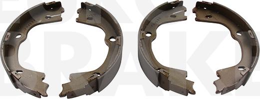 Eurobrake 58492734814 - Комплект тормозов, ручник, парковка autodnr.net