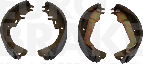 Eurobrake 58492736227 - Комплект гальм, барабанний механізм autocars.com.ua