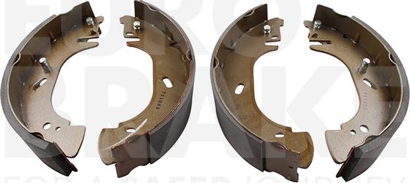 Eurobrake 58492736664 - Комплект гальм, барабанний механізм autocars.com.ua