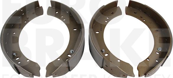 Eurobrake 58492740381 - Комплект тормозных колодок, барабанные autodnr.net