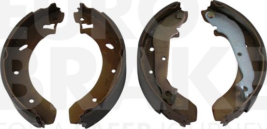 Eurobrake 58492740478 - Комплект тормозных колодок, барабанные autodnr.net