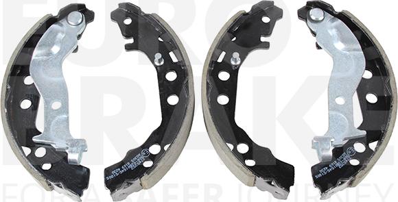 Eurobrake 58492745352 - Комплект тормозных колодок, барабанные autodnr.net