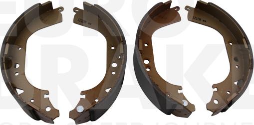 Eurobrake 58492745425 - Комплект гальм, барабанний механізм autocars.com.ua