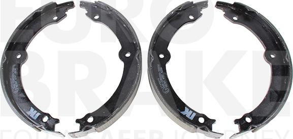 Eurobrake 58492745879 - Комплект тормозов, ручник, парковка autodnr.net