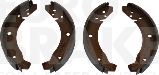 Eurobrake 58492747105 - Комплект гальм, барабанний механізм autocars.com.ua