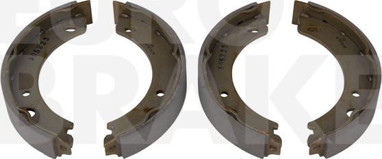 Eurobrake 58492748538 - Комплект тормозов, ручник, парковка autodnr.net