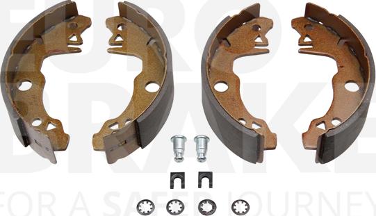 Eurobrake 58492799228 - Комплект гальм, ручник, парковка autocars.com.ua