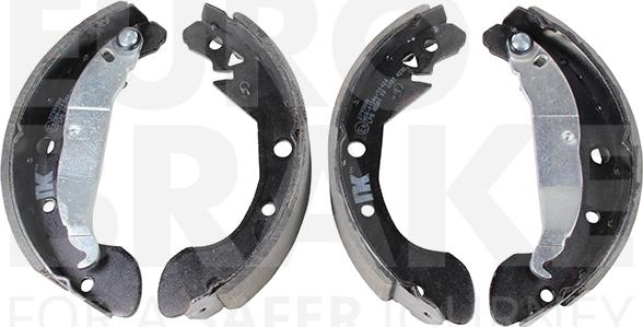 Eurobrake 58492799888 - Комплект гальм, барабанний механізм autocars.com.ua