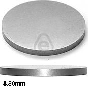 EUROCAMS ES4073 - Регулювальна шайба, зазор клапана autocars.com.ua