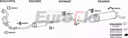 EuroFlo AUA114 1001C - Система випуску ОГ autocars.com.ua