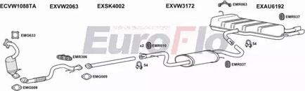 EuroFlo AUA314 1001A - Система випуску ОГ autocars.com.ua