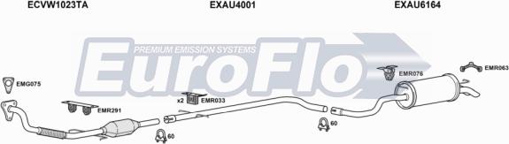 EuroFlo SELEO19D 1008A - Система випуску ОГ autocars.com.ua