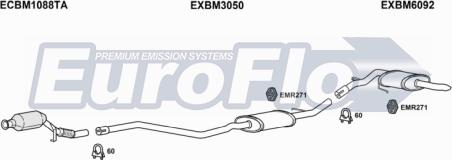 EuroFlo BM12020D 1001A - Система випуску ОГ autocars.com.ua