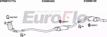 EuroFlo BM12020D 0102LHD - Система випуску ОГ autocars.com.ua