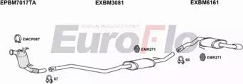 EuroFlo BM12020D 0400LHD - Система випуску ОГ autocars.com.ua