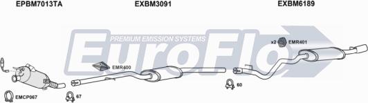 EuroFlo BM32020D 2018 - Система випуску ОГ autocars.com.ua