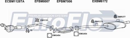 EuroFlo BM52020D 3004C - Система випуску ОГ autocars.com.ua