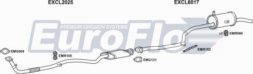 EuroFlo CLCOL12 1001A - Система випуску ОГ autocars.com.ua