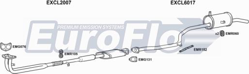 EuroFlo CLCOL12 1001B - Система випуску ОГ autocars.com.ua