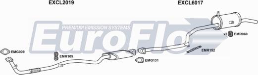 EuroFlo CLCOL18D 1001A - Система випуску ОГ autocars.com.ua