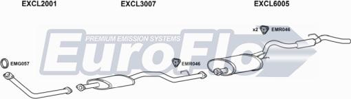 EuroFlo CLL2025D 8015 - Система випуску ОГ autocars.com.ua