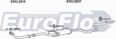 EuroFlo CLL3025D 7001D - Система випуску ОГ autocars.com.ua