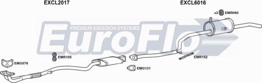 EuroFlo CLLAN18D 2001B - Система випуску ОГ autocars.com.ua